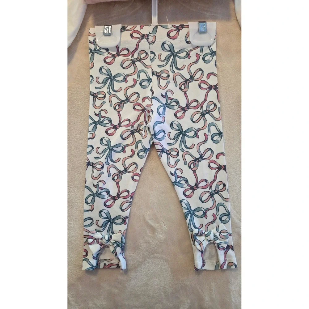 NWT Cynthia Rowley Baby Girl‎ 3pc Outfit Set 12M Bow Print